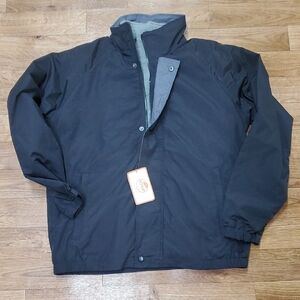 Men's Classic Black Windbreaker